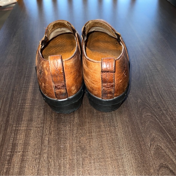 Ariat Women’s 8.5 M Brown Clogs Leather Paddock Slip On Dress 52326 Western - Picture 4 of 5